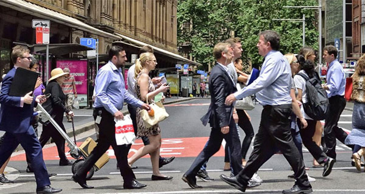 People in a crowd